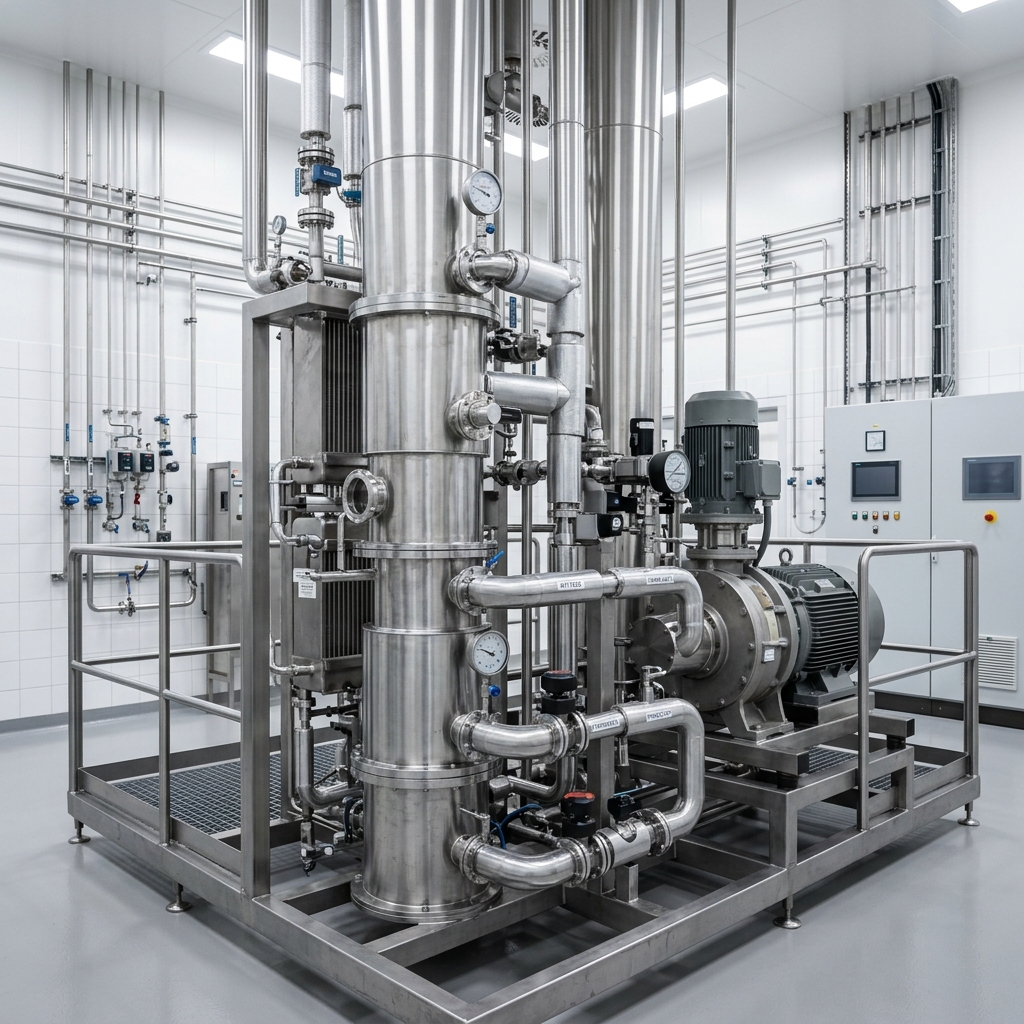 Multi-Column Distillation Plants (WFI) Manufacturer India